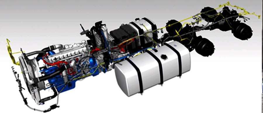  Weichai 430 hp engine 