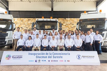 Celebrates Grand Opening Of SHACMAN 4S Shop in Central America